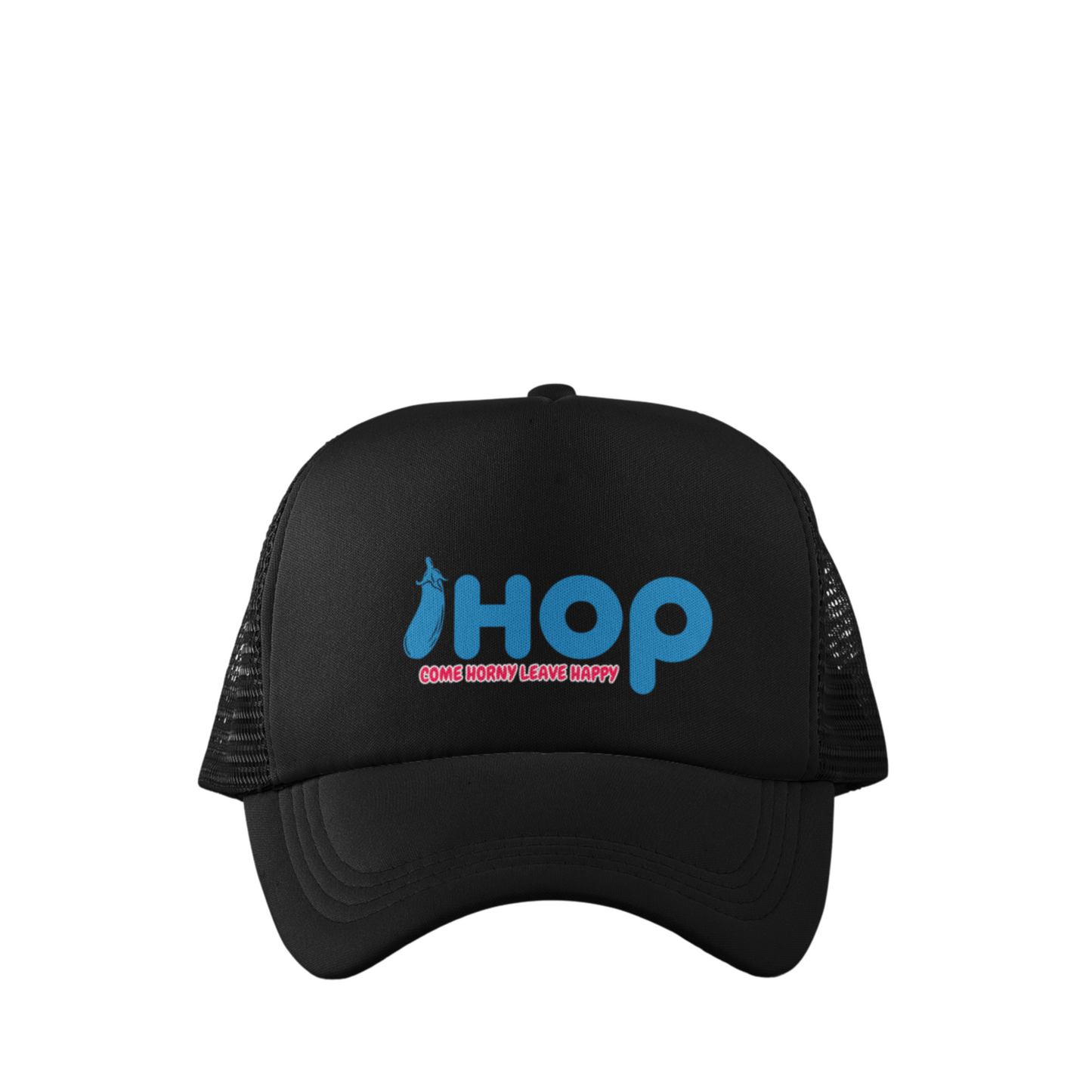 COME HORNY LEAVE HAPPY TRUCKER