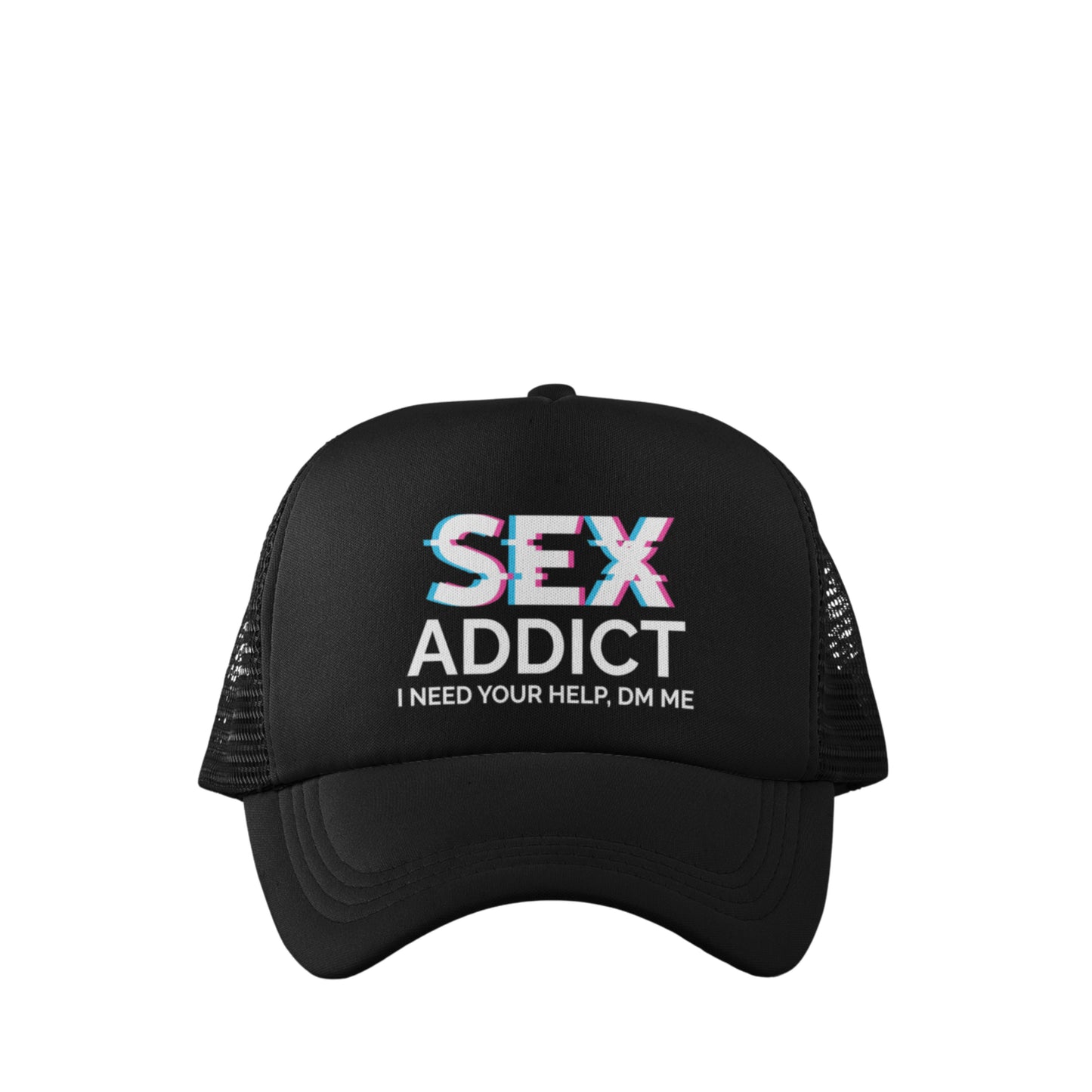 SEX ADDICT TRUCKER HAT