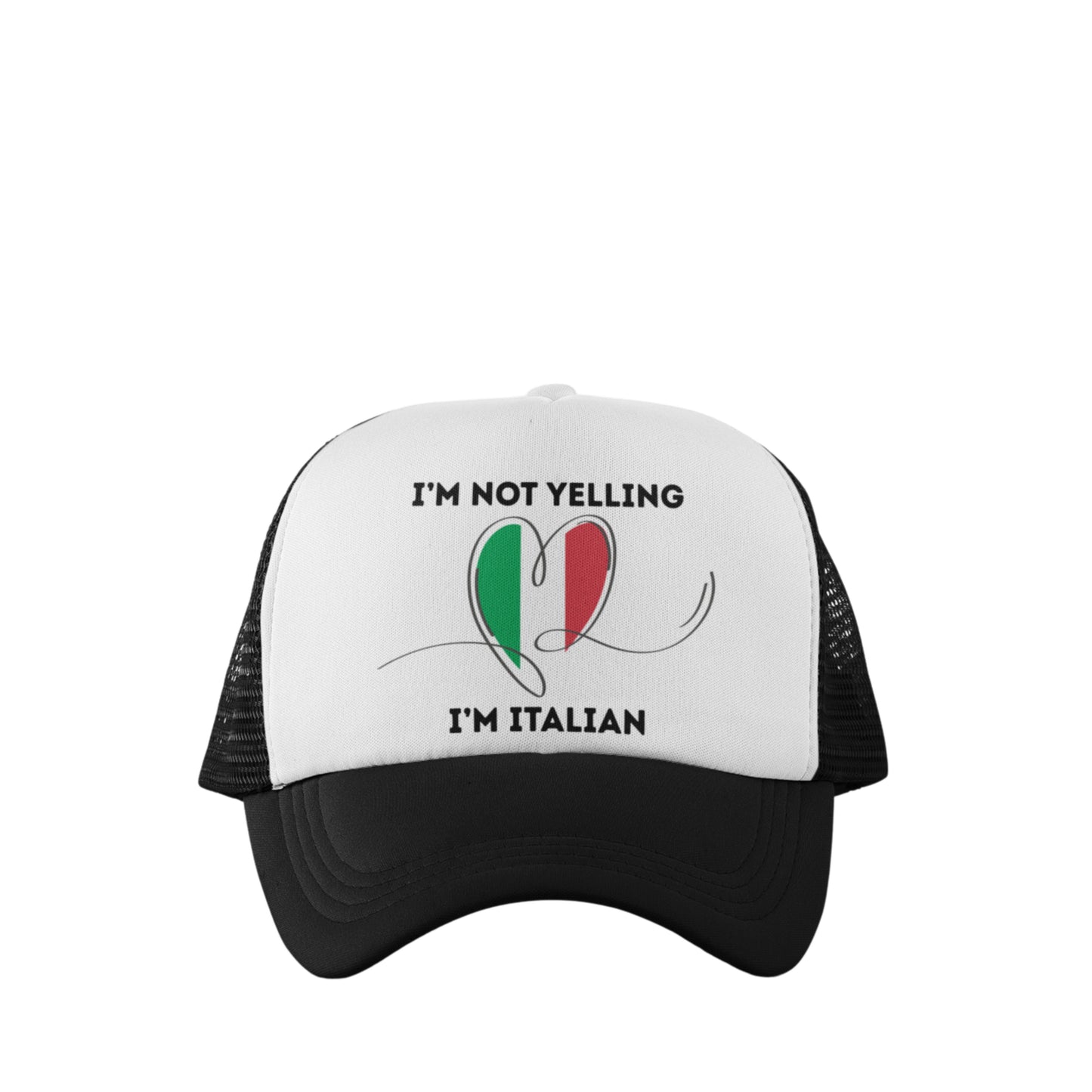 I'M ITALIAN TRUCKER HAT