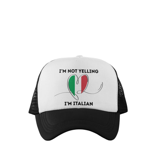 I'M ITALIAN TRUCKER HAT