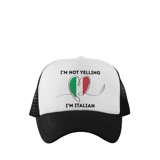 I'M ITALIAN TRUCKER HAT