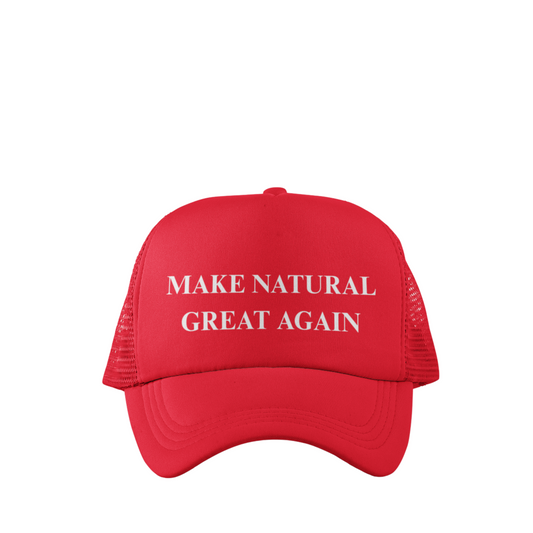 MAKE NATURAL GREAT AGAIN TRUCKER HAT