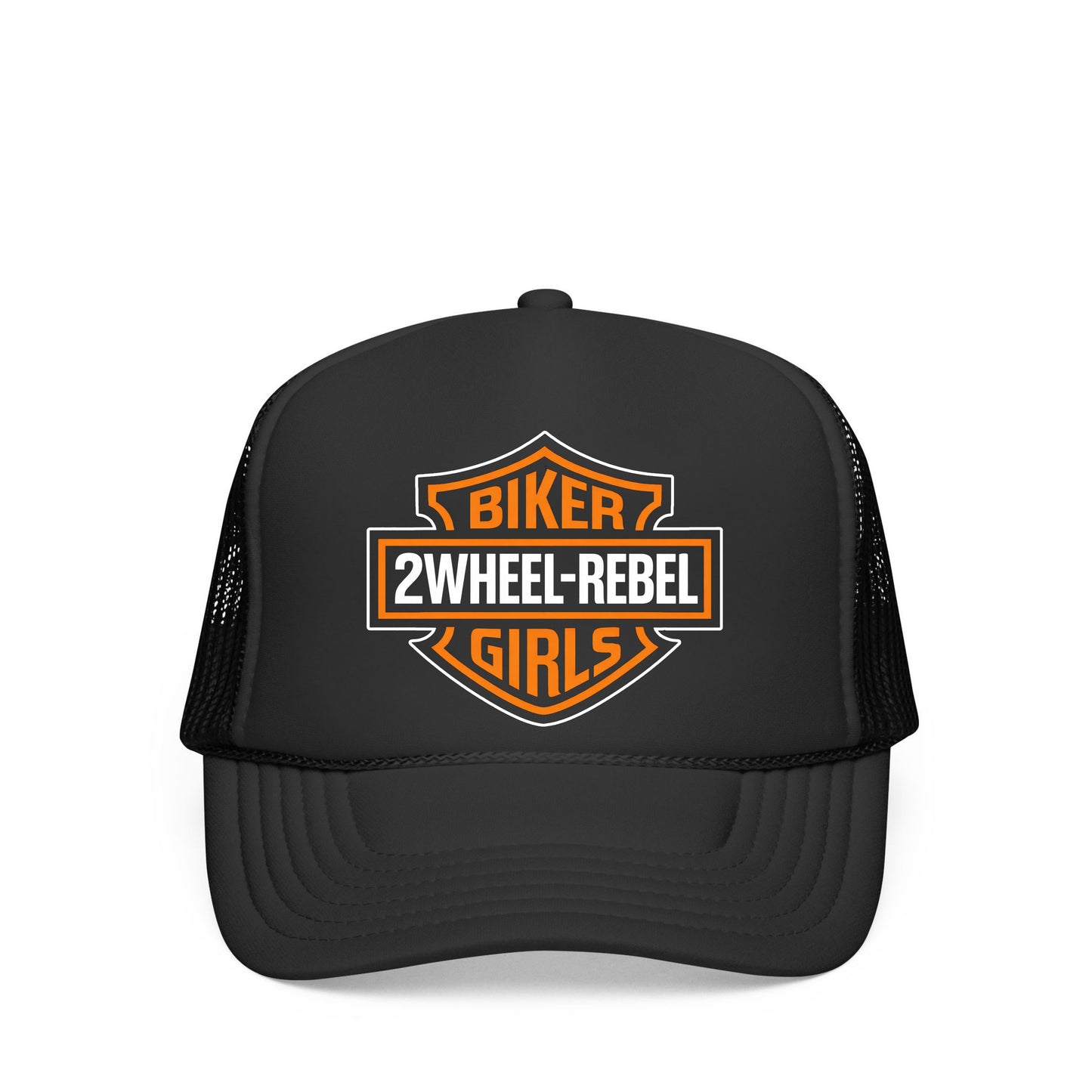 2WHEEL REBEL TRUCKER HAT