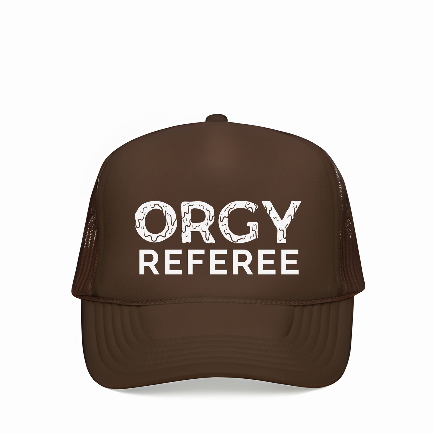 ORGY REFEREE TRUCKER HAT