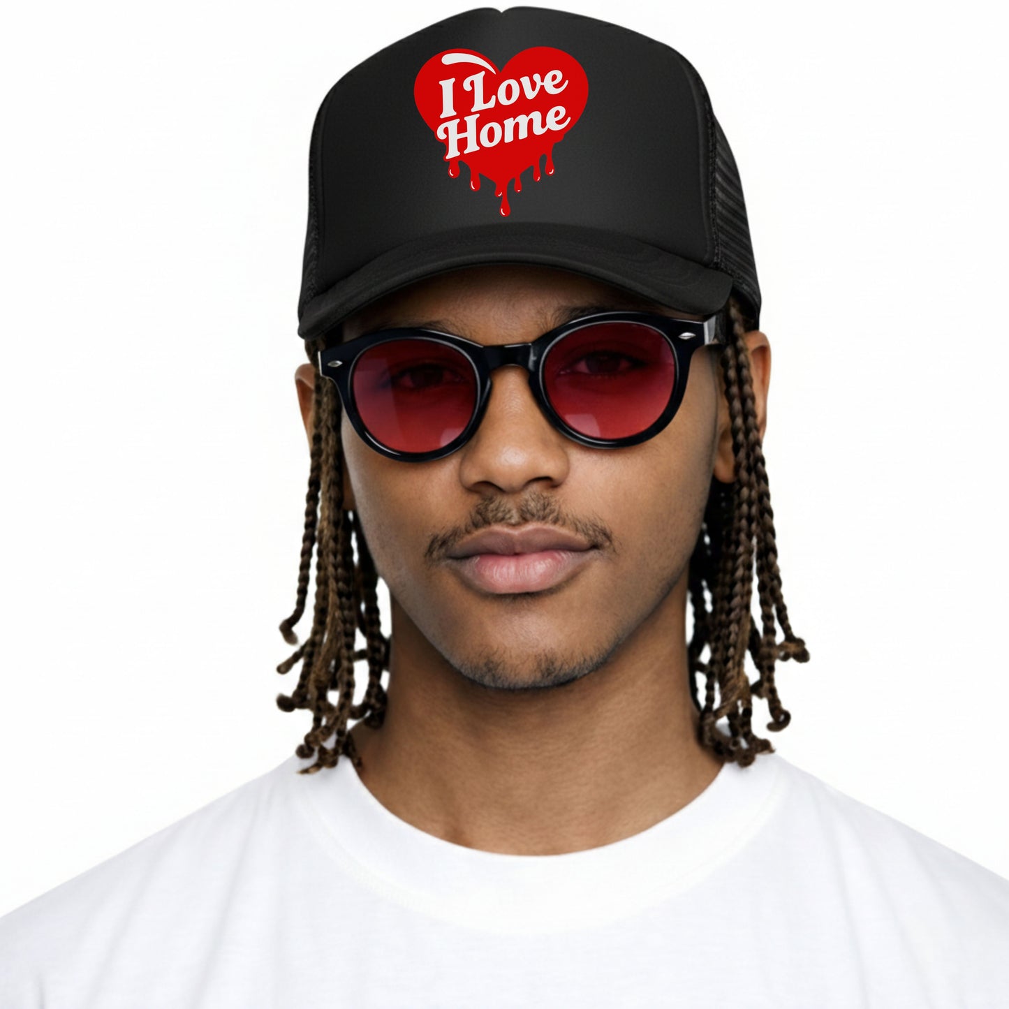 I LOVE HOME TRUCKER HAT