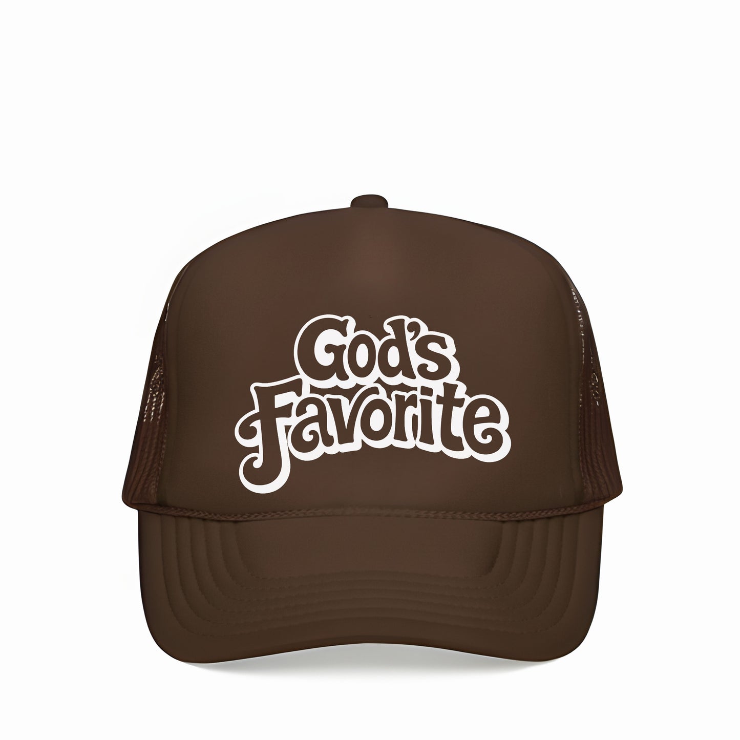 GOD'S FAVORITE TRUCKER HAT