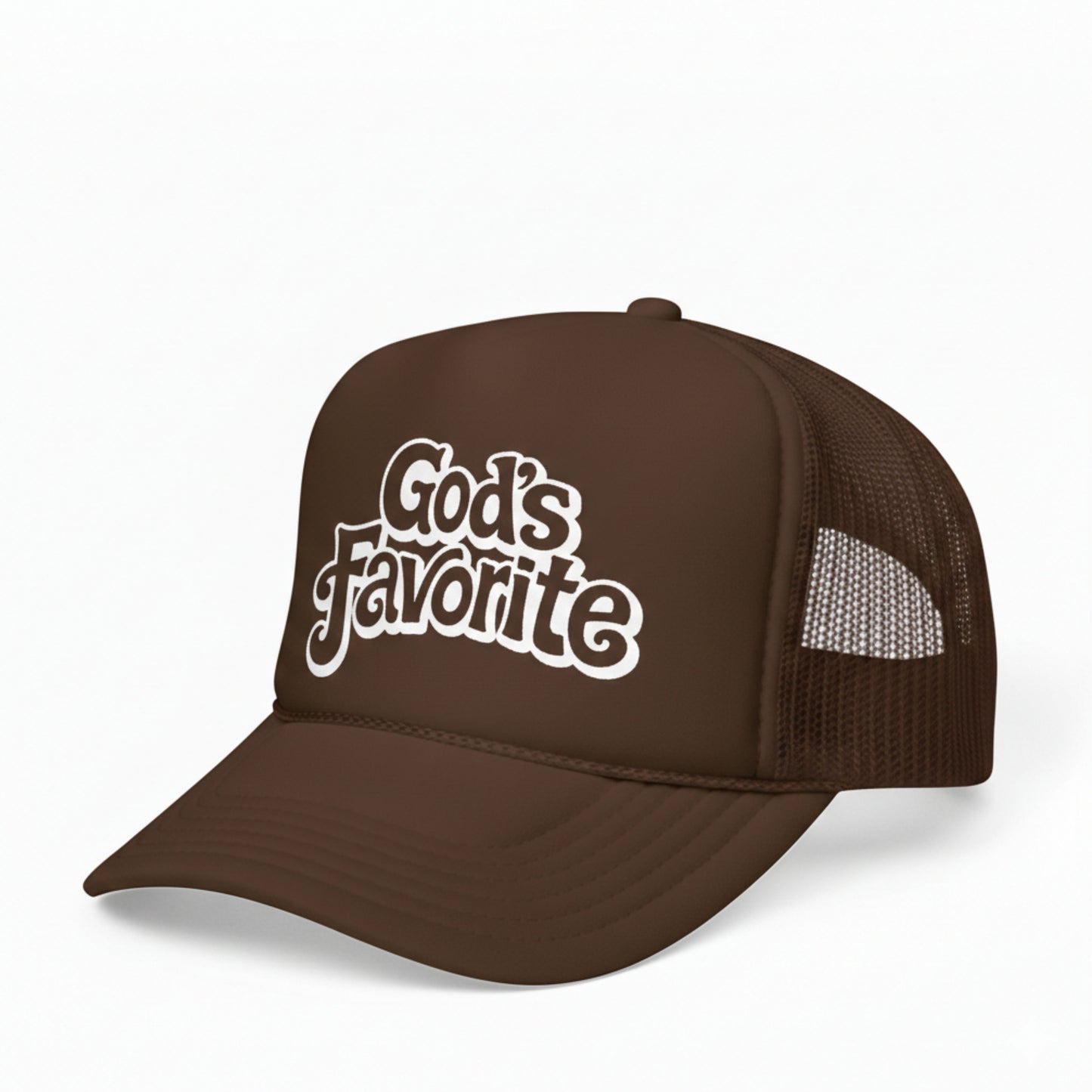 GOD'S FAVORITE TRUCKER HAT