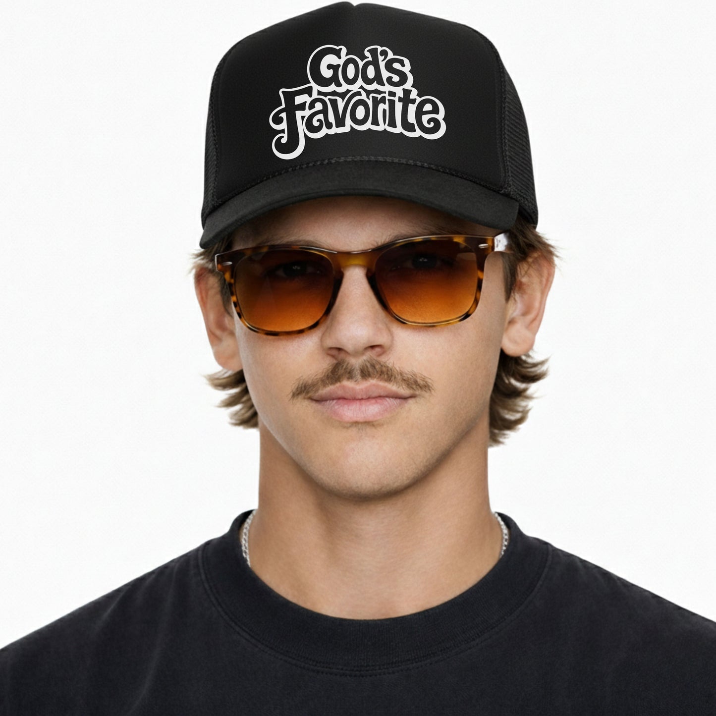 GOD'S FAVORITE TRUCKER HAT