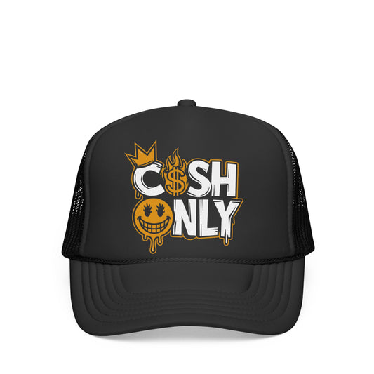 CASH ONLY TRUCKER HAT