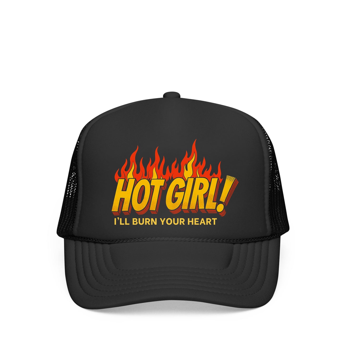 HOT GIRL TRUCKER HAT