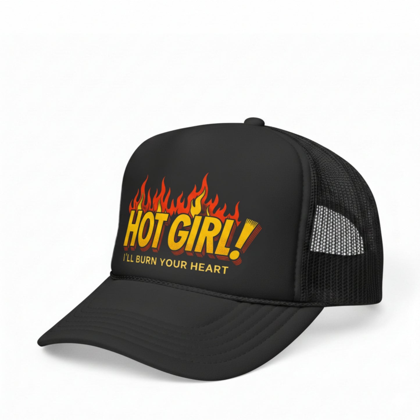 HOT GIRL TRUCKER HAT