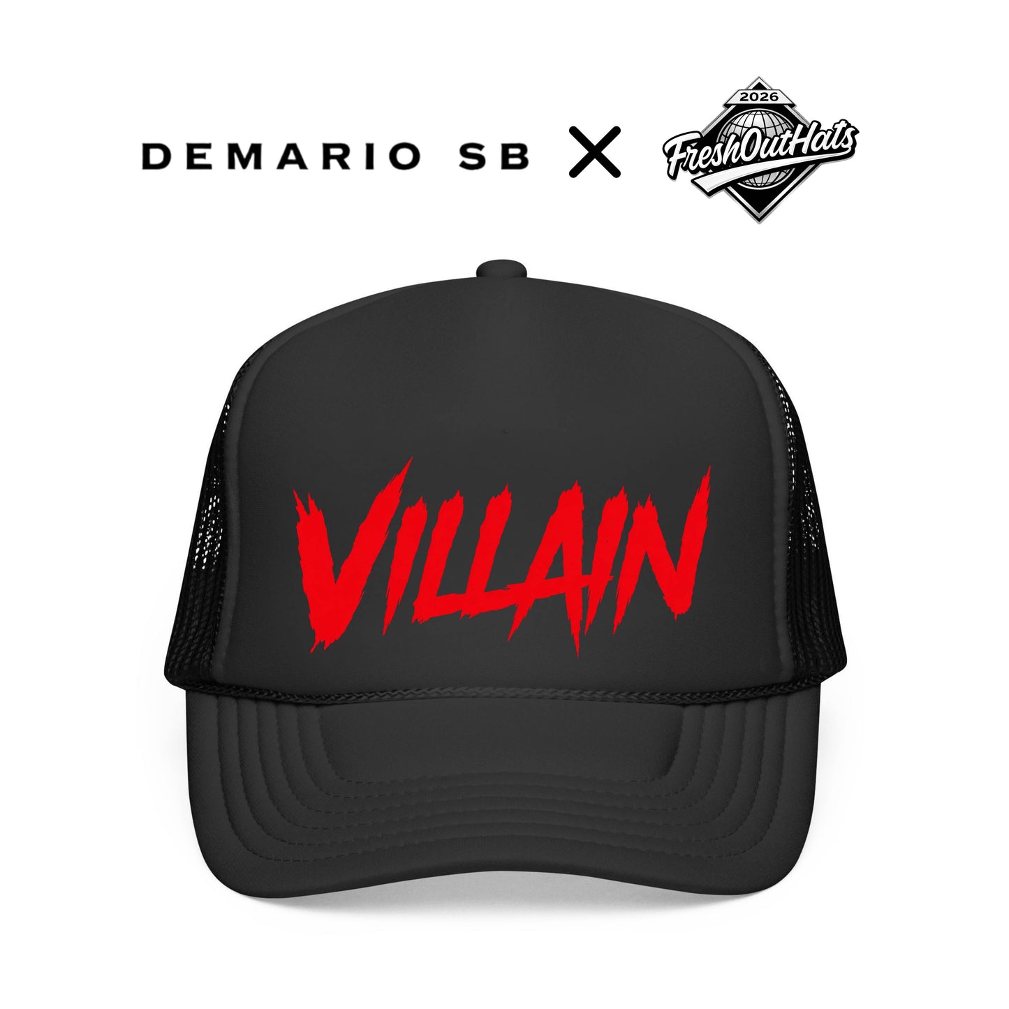 'VILLAIN' TRUCKER HAT