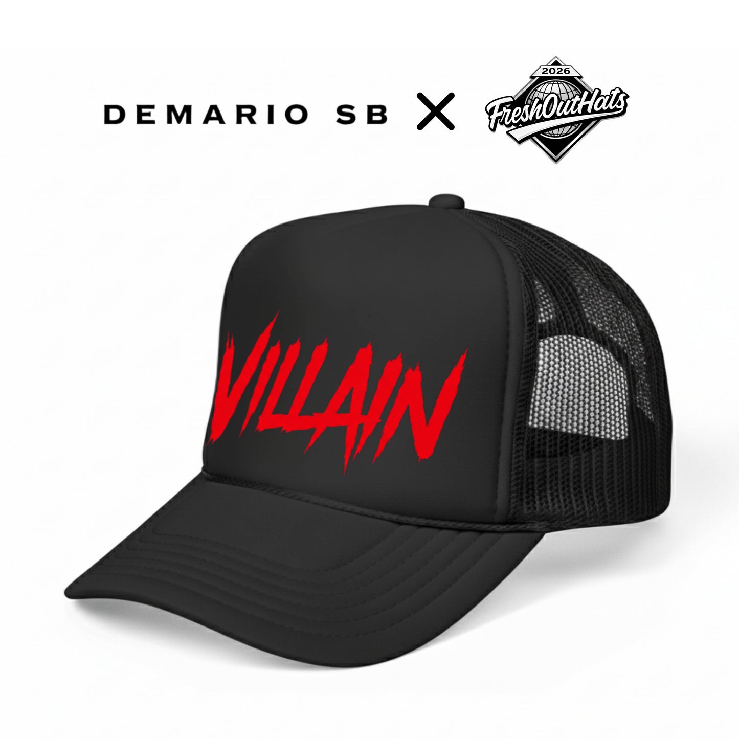 'VILLAIN' TRUCKER HAT