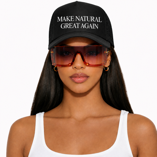 MAKE NATURAL GREAT AGAIN TRUCKER HAT