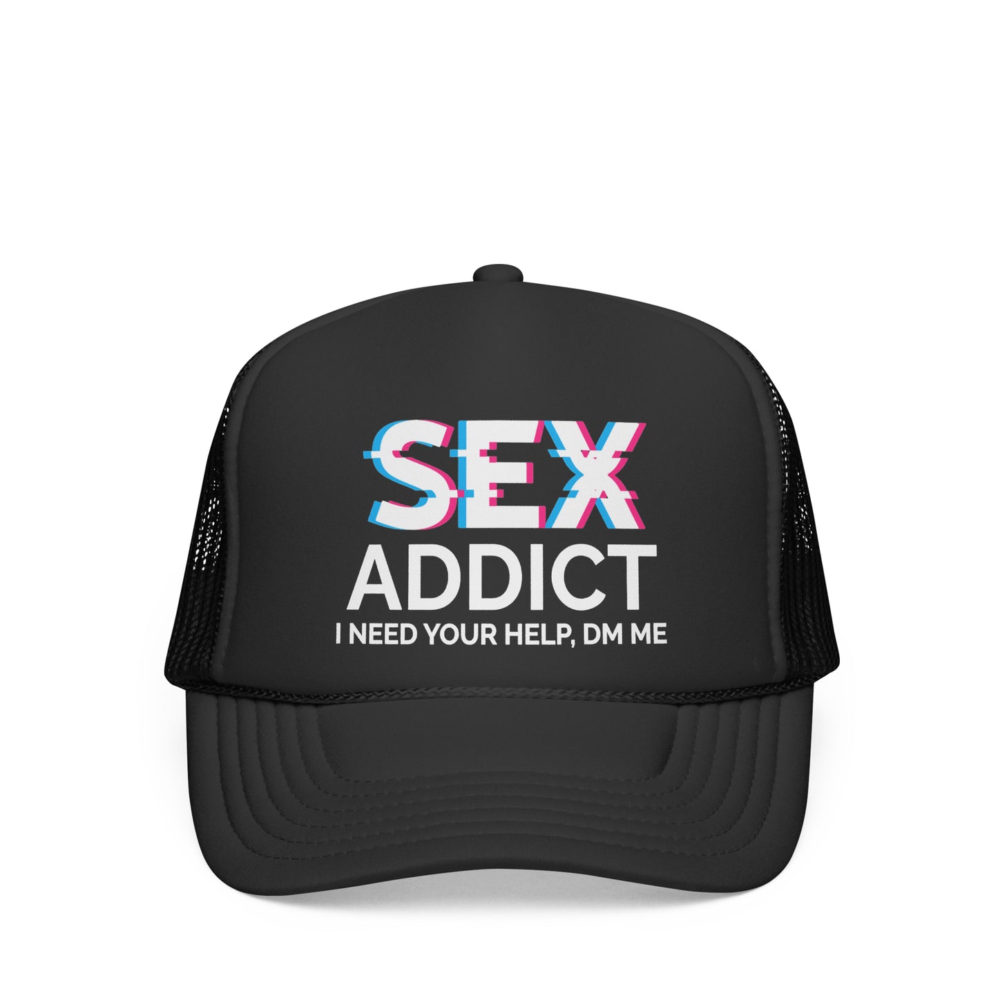 SEX ADDICT TRUCKER HAT
