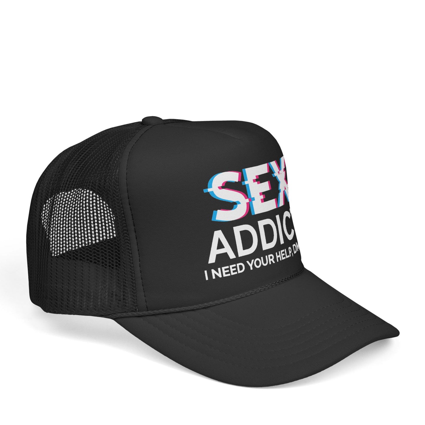 SEX ADDICT TRUCKER HAT