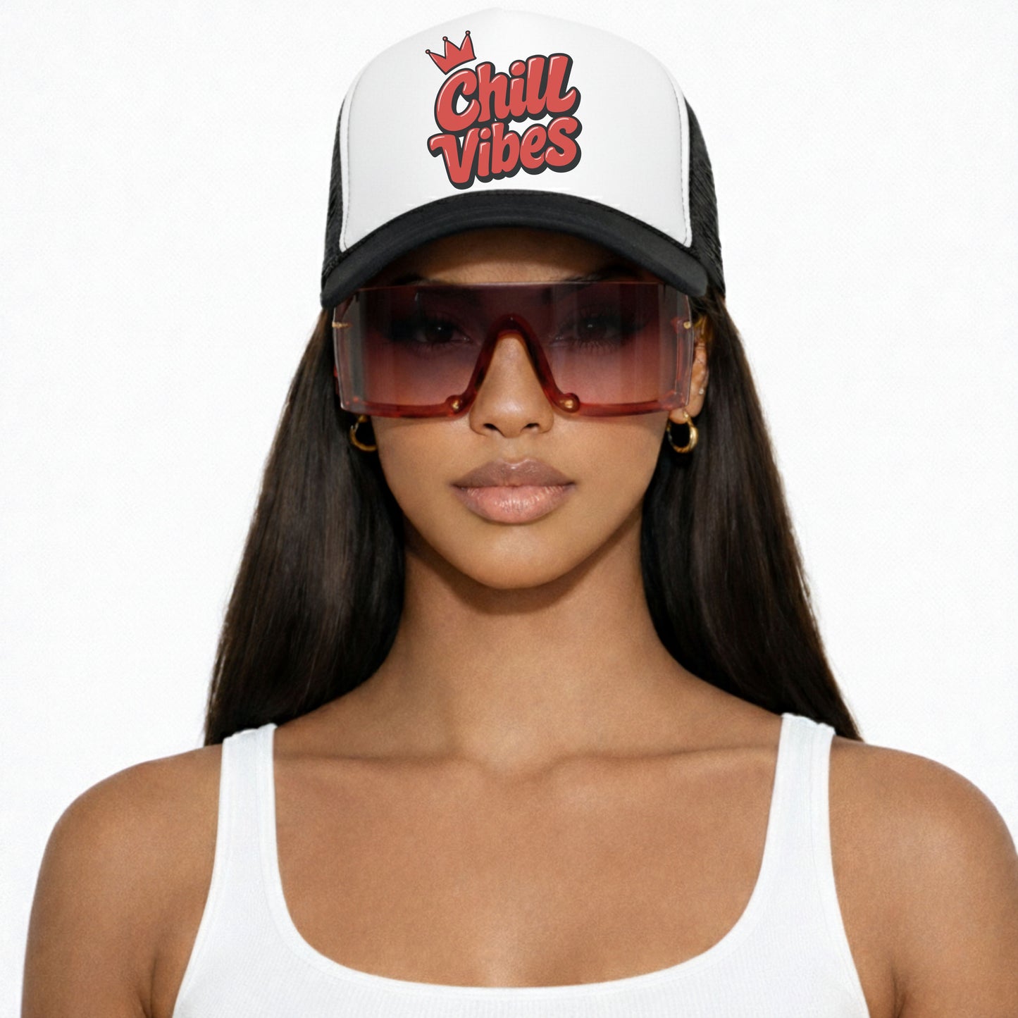CHILL VIBES TRUCKER HATS