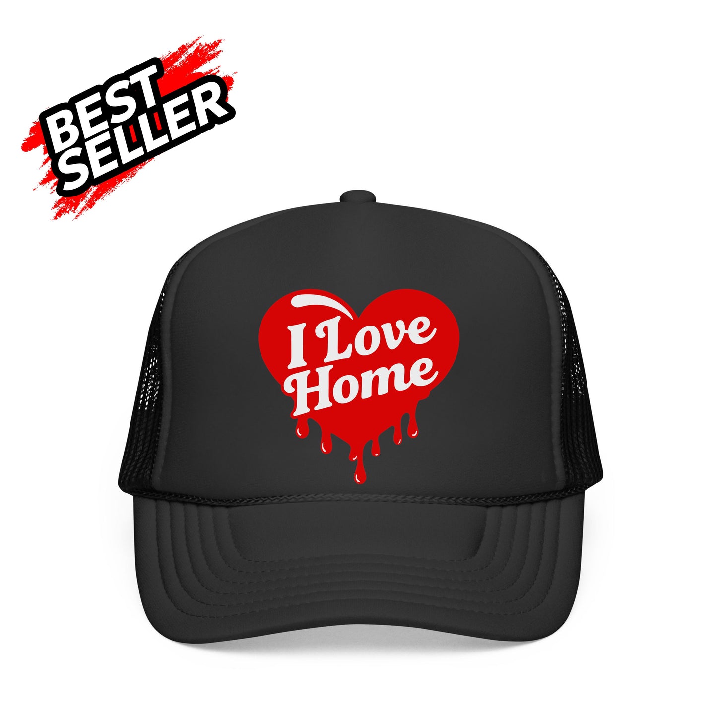 I LOVE HOME TRUCKER HAT