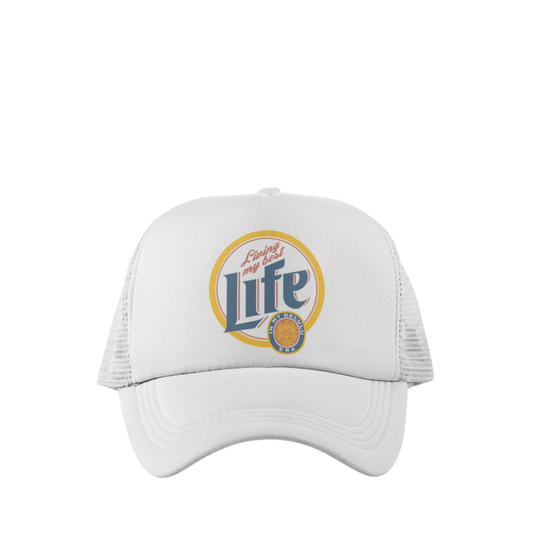LIVING MY BEST LIFE TRUCKER